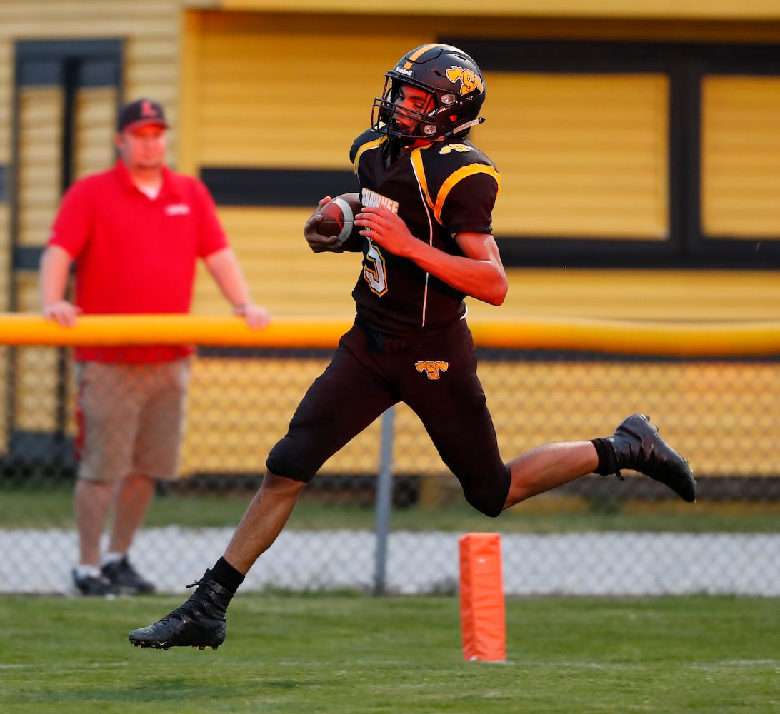 Shawnee vs Indian Lake Football