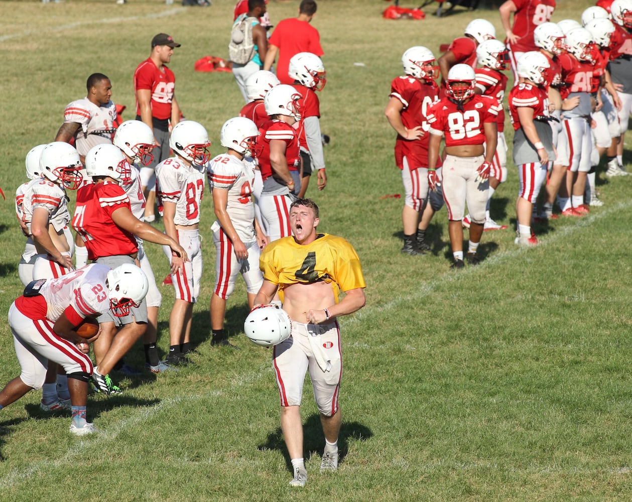 Photos: Wittenberg football preseason practice