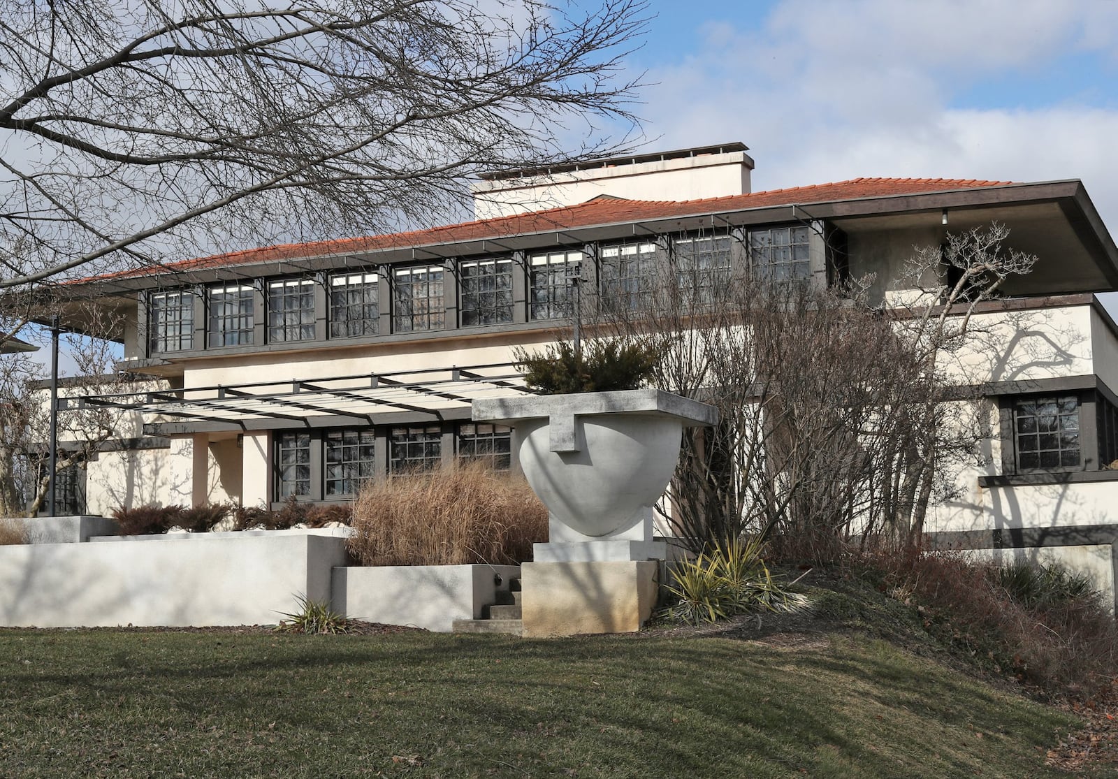 The Westcott House in Springfield has temporarily closed to tours to address “crucial preservation projects.” Bill Lackey/Staff