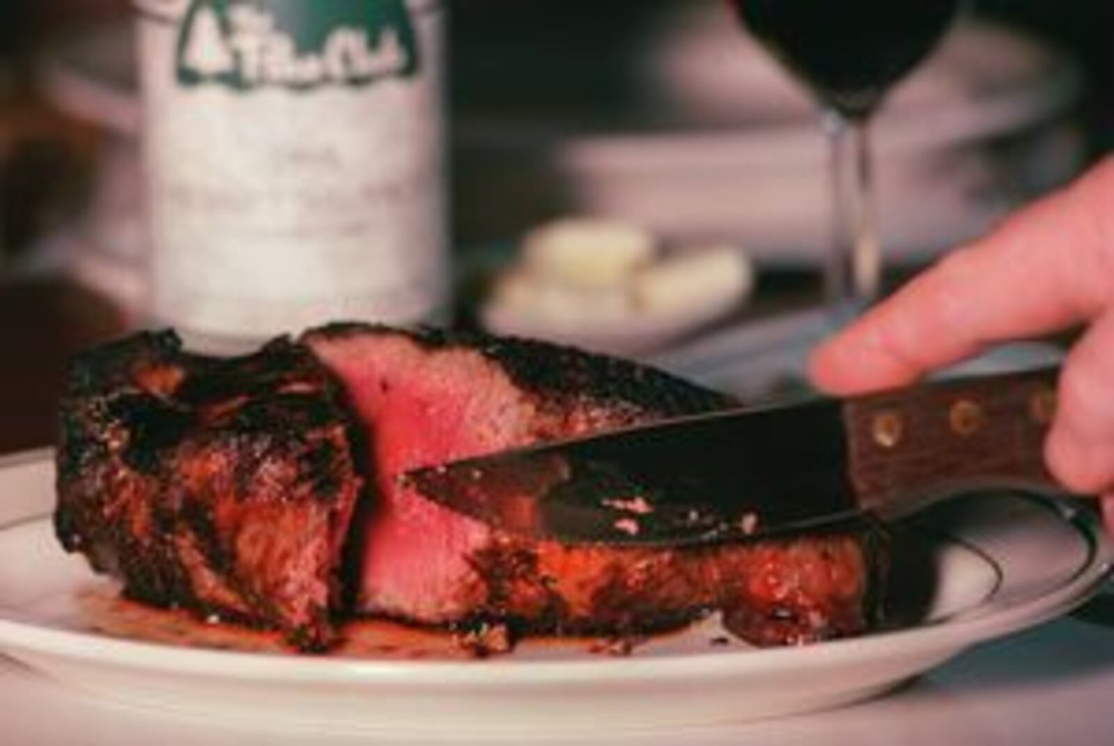 The Pine Club offers a wide variety of steaks.