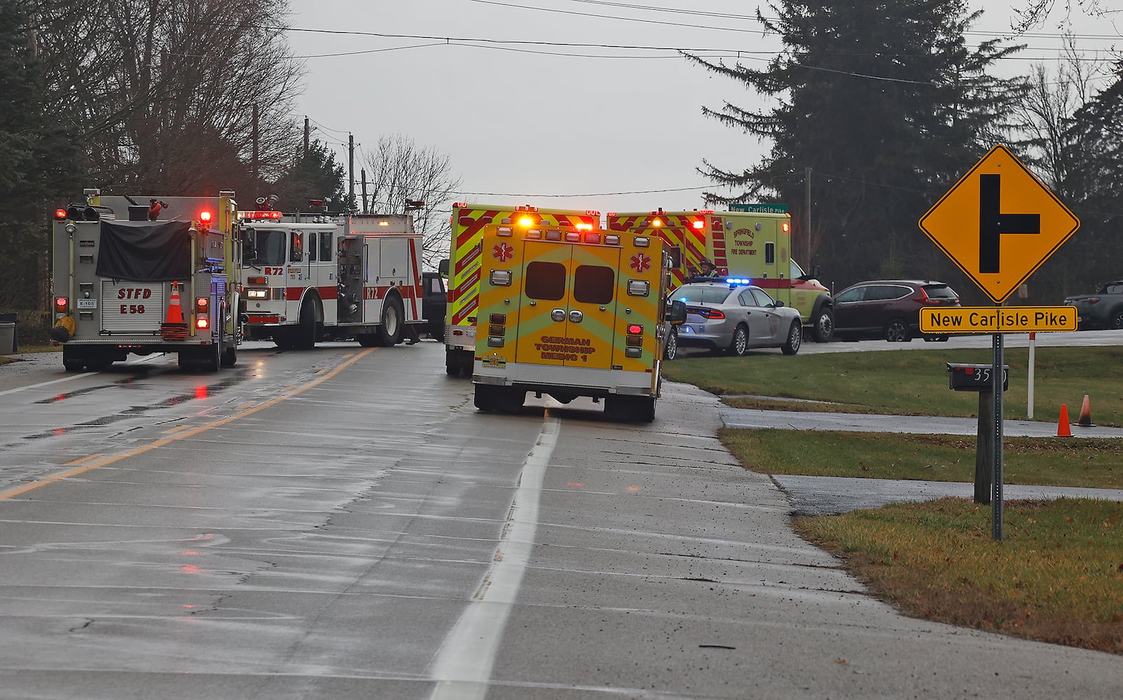 US 40 and New Carlisle Pike Crash SNS