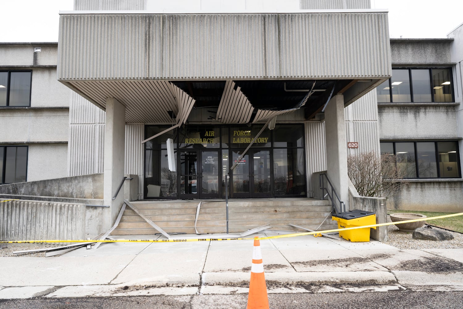 Wright-Patterson Air Force Base storm damage