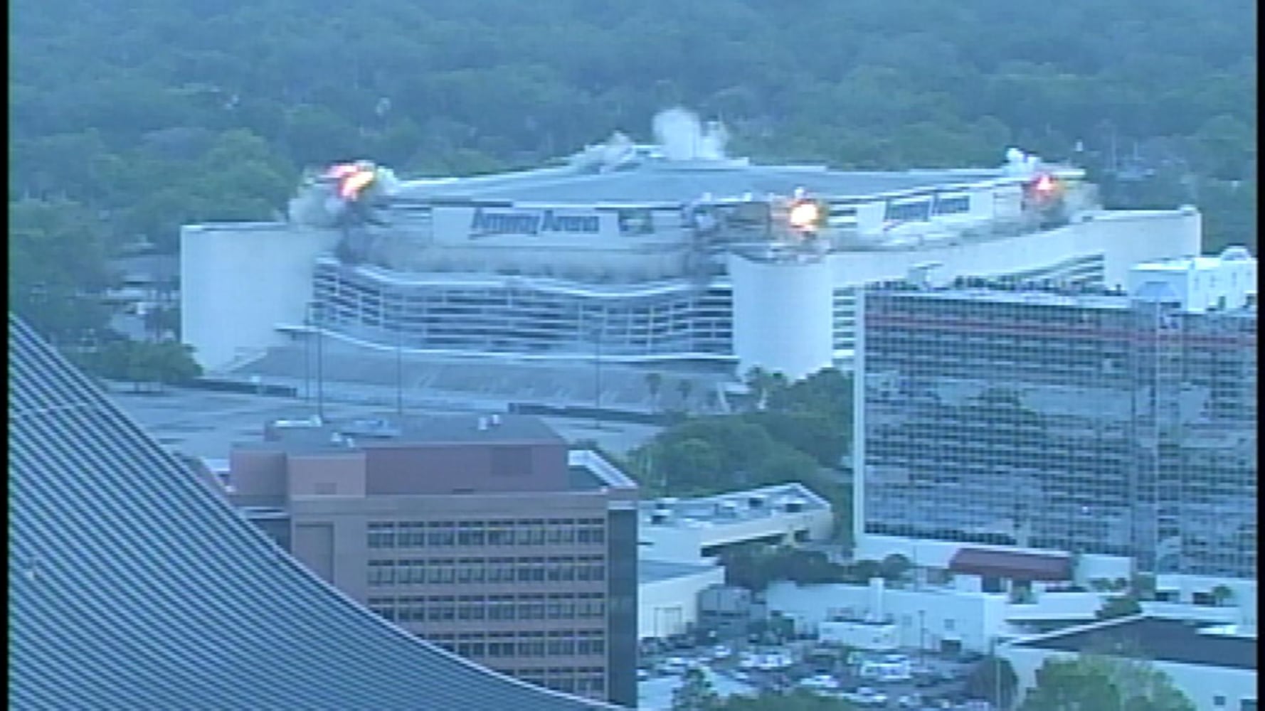 Orlando's Amway Arena imploded