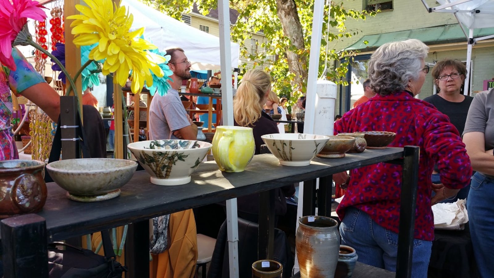 The Yellow Springs Street Fair, a day of art, music, street performers and food, will take over the village Saturday, Oct. 12.