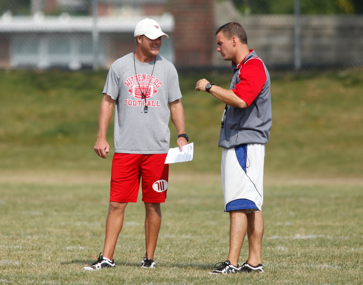 Wittenberg football practice