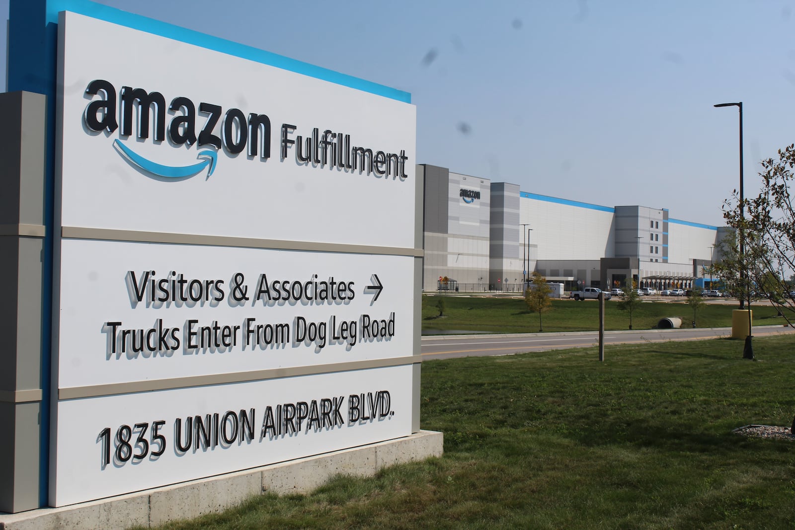 Amazon has opened a new fulfillment center in Union that will employ about 2,000 people. CORNELIUS FROLIK / STAFF