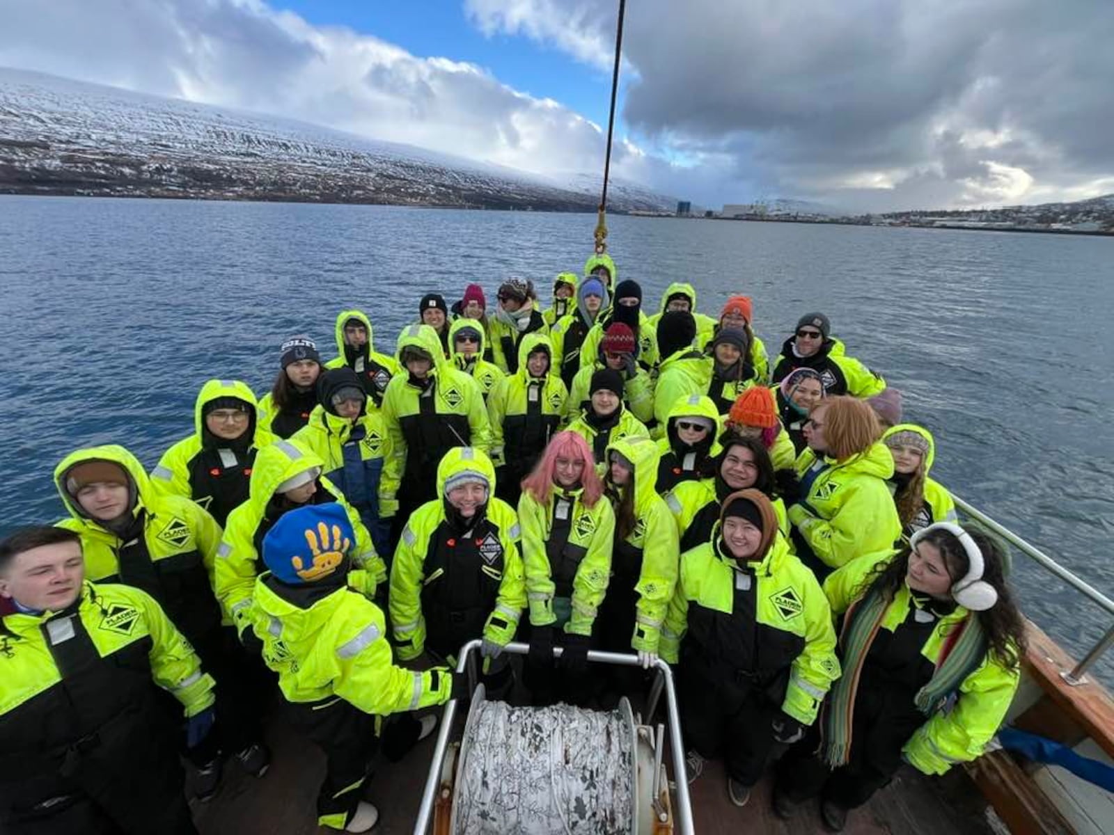 About 35 Global Impact STEM Academy (GISA) students in grades 10-12 and six teachers completed an immersive eight-day journey studying abroad in Iceland earlier this month. Contributed