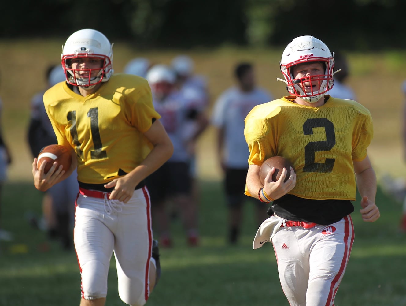 Photos: Wittenberg football preseason practice