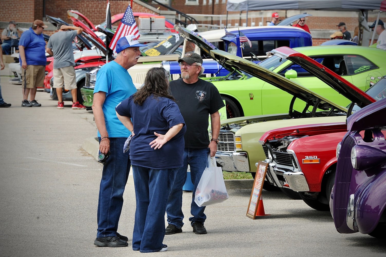 PHOTOS: Patriot Salute car show at the Dayton VA Medical Center