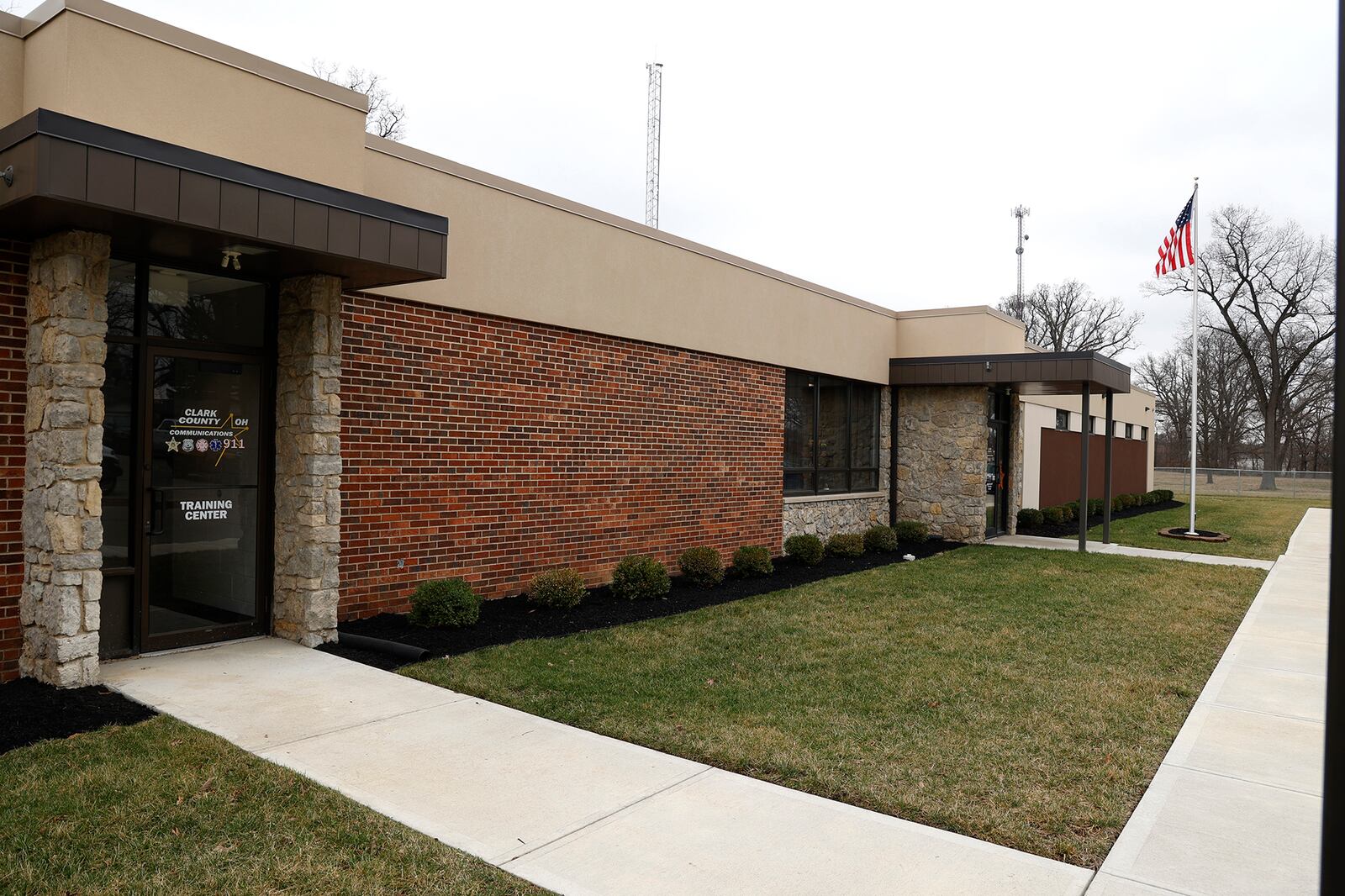 The new Clark County Dispatch Center on Home Road in Springfield went live on Tuesday, Feb. 28, 2023. BILL LACKEY/STAFF