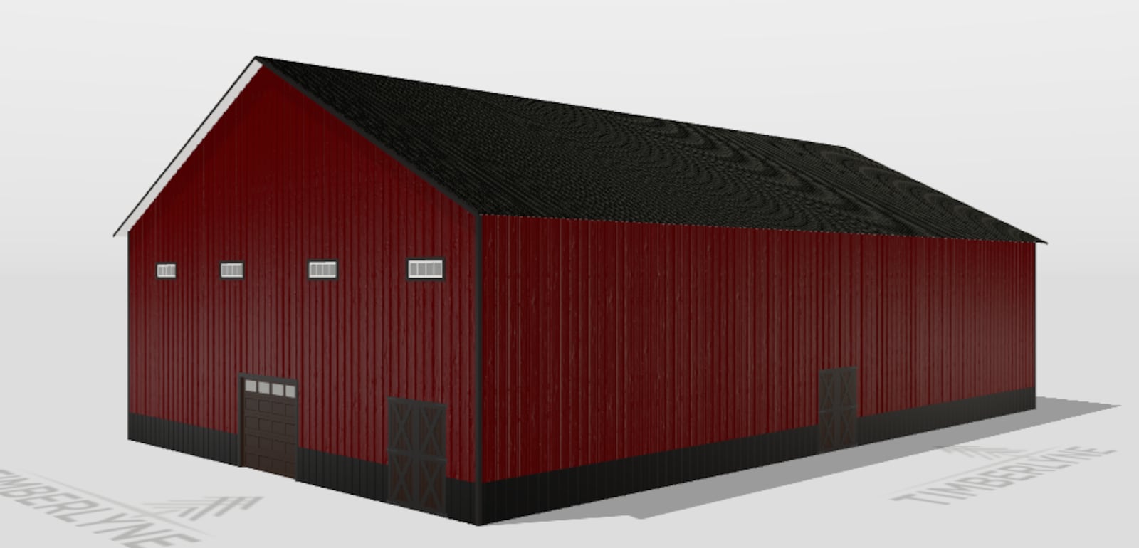 A rendition of Triad Local School District's new agricultural FFA barn. Contributed