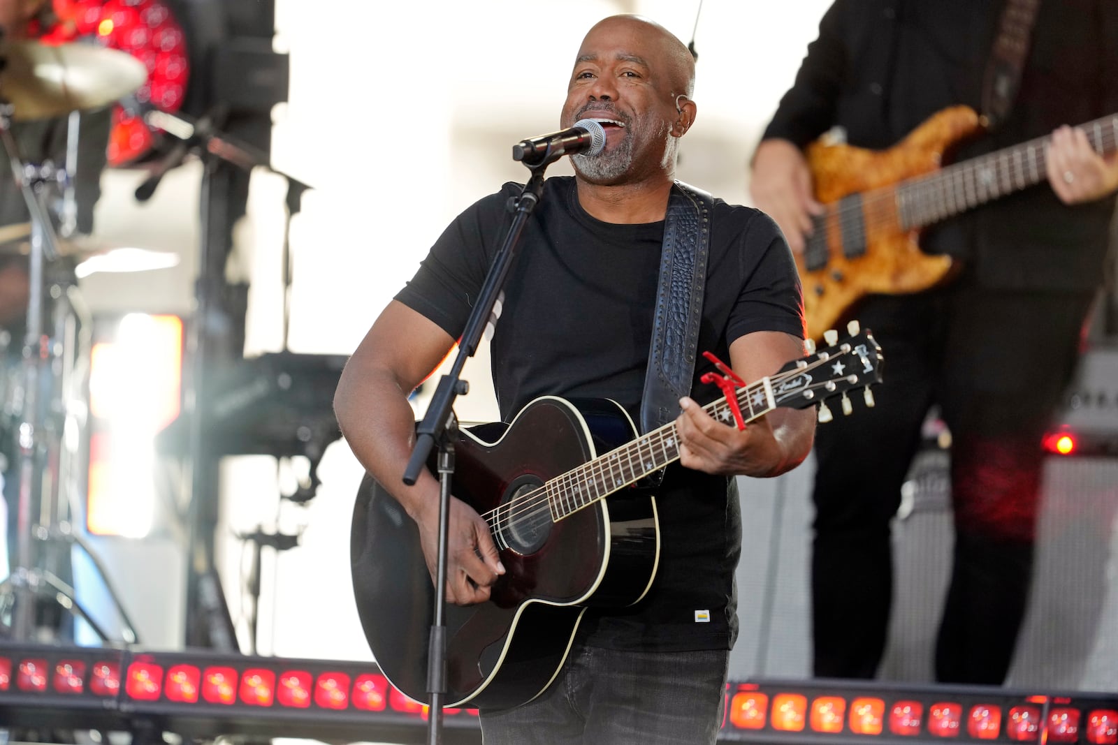 Darius Rucker performs on NBC's "Today" show at Rockefeller Plaza on Friday, Sept. 1, 2023, in New York. (Photo by Charles Sykes/Invision/AP)