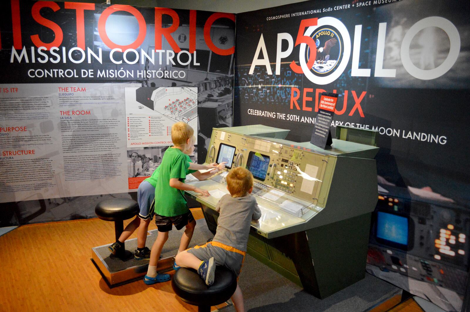 The Boonshoft Museum of Discovery is celebrating the 50th Anniversary of the Apollo Lunar Landing with an exhibition called Apollo Redux. CONTRIBUTED PHOTO