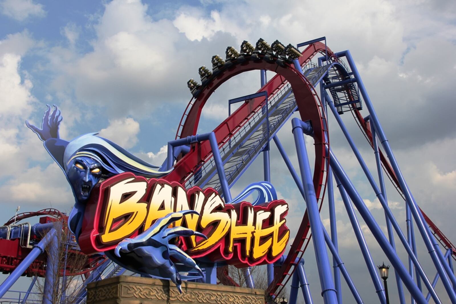 The Banshee roller coaster at Kings Island. CONTRIBUTED