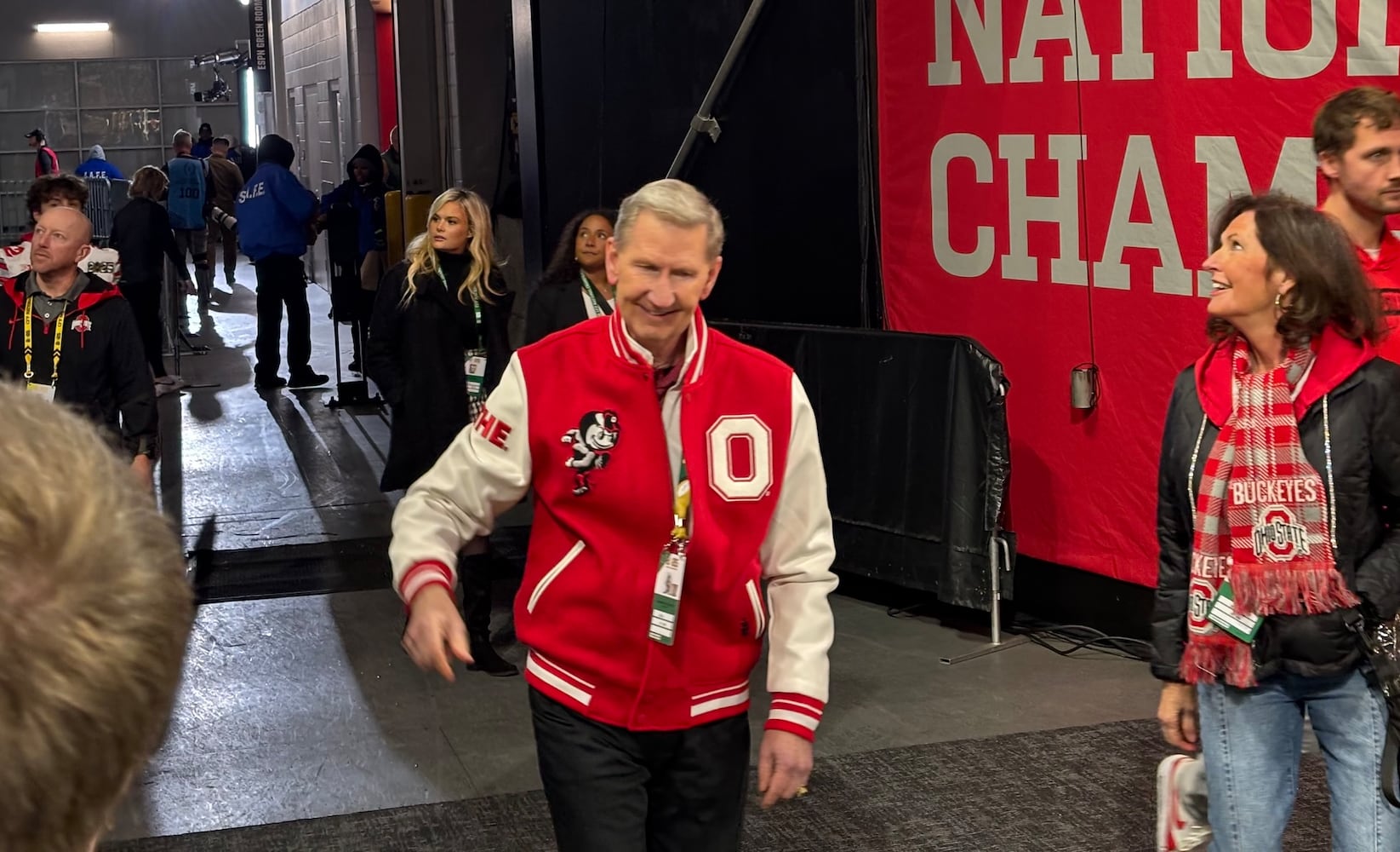 Ohio State University President Ted Carter