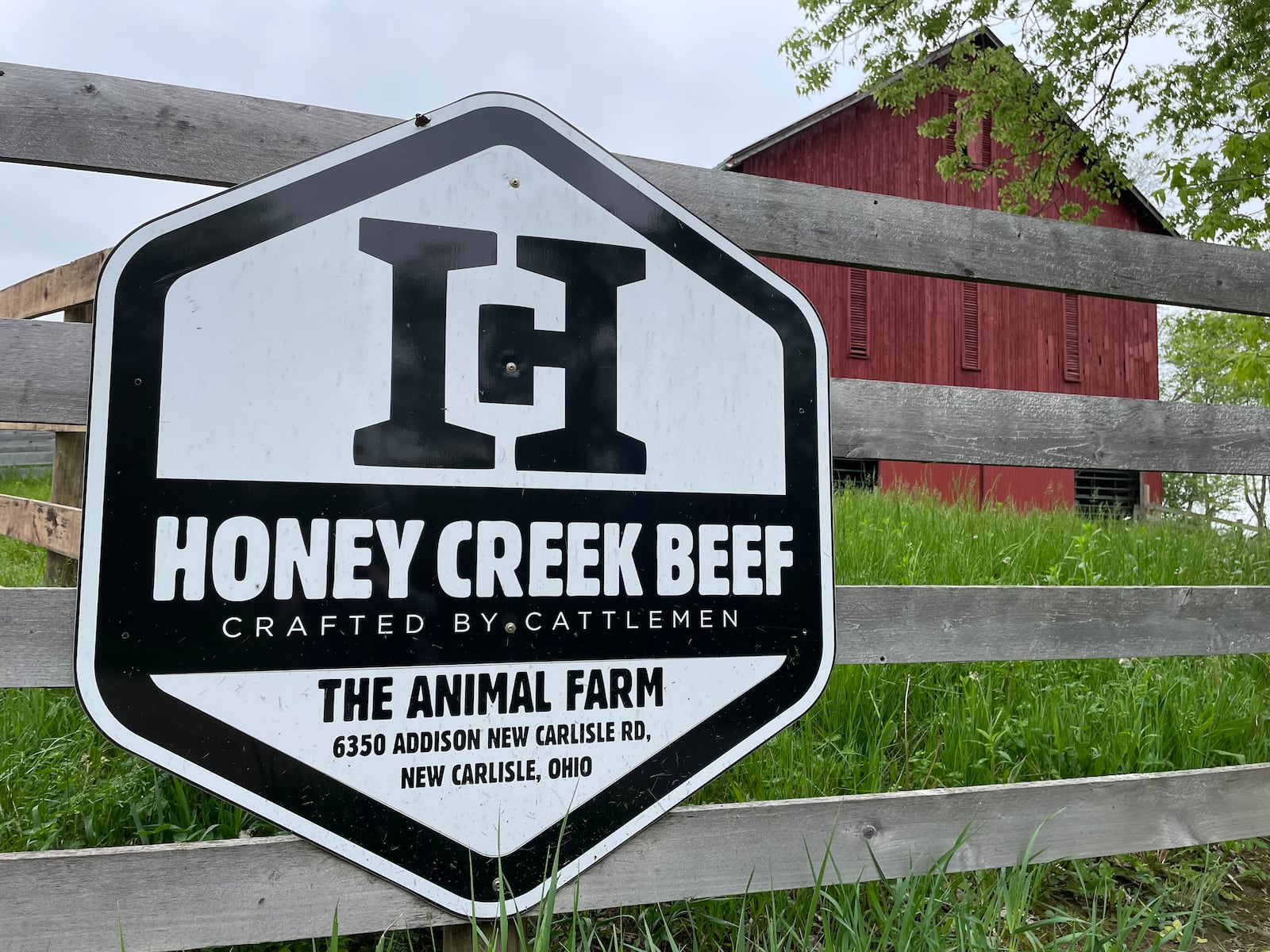 Honey Creek Beef is a closed herd cattle farm located at 6350 Addison-New Carlisle Road, just outside of Champaign County in New Carlisle. NATALIE JONES/STAFF