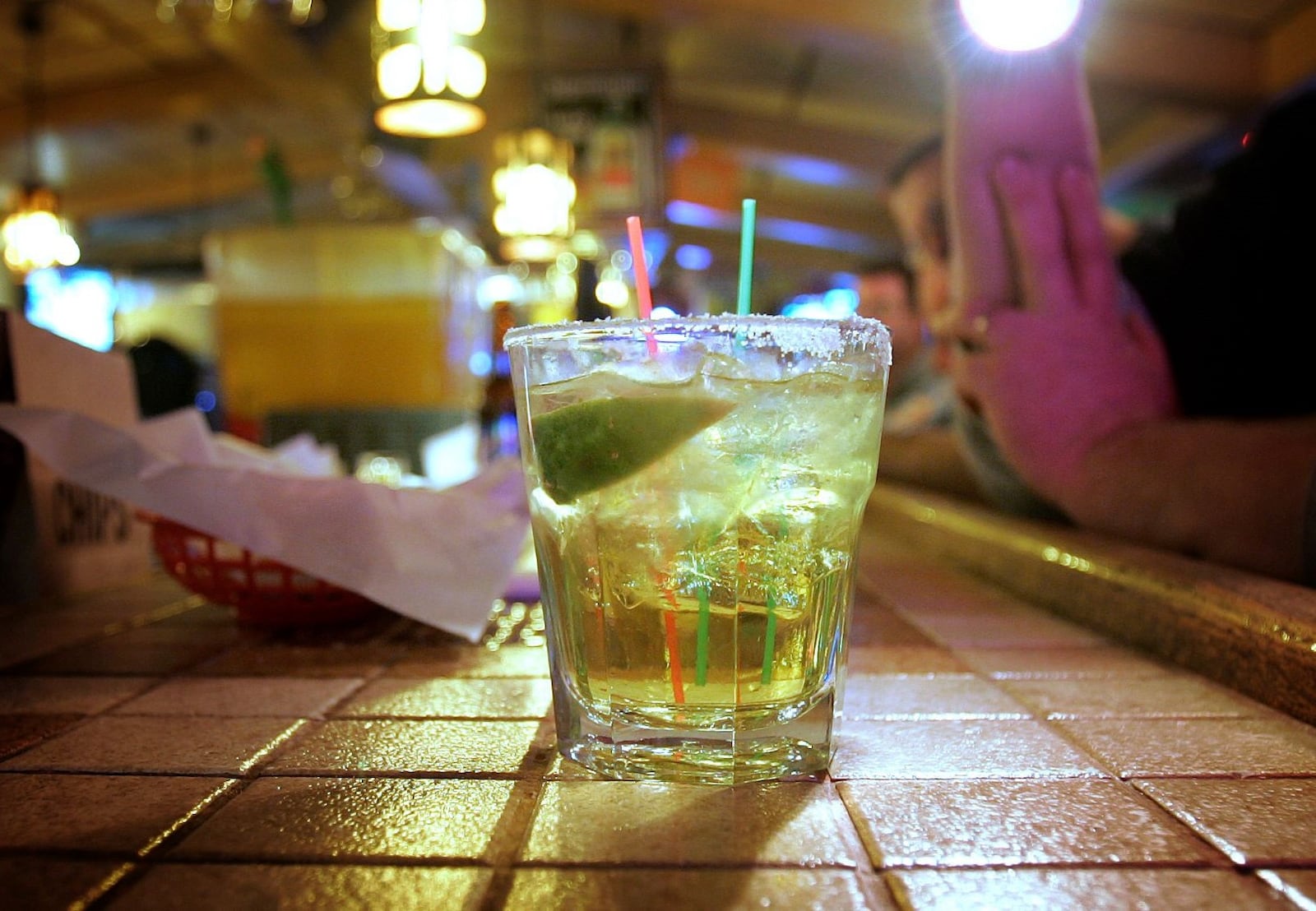 An Elsa's Bad Juan margarita. Staff file photo by Jim Noelker.