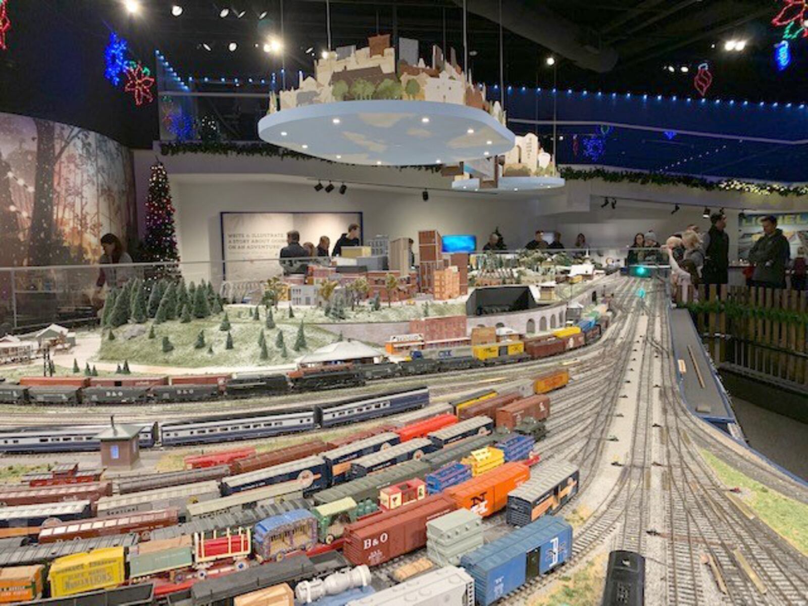 Holiday Junction featuring the Duke Energy Holiday Trains is on view at the Cincinnati Museum Center through Jan. 3, 2021. CONTRIBUTED PHOTO