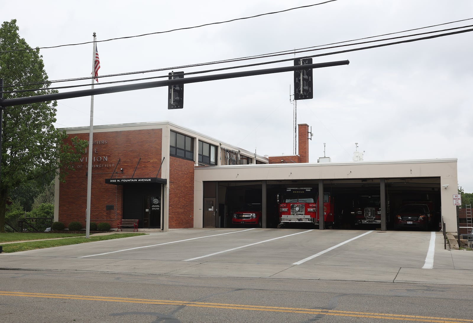 Springfield Fire Station One is located on North Fountain Avenue. BILL LACKEY/STAFF