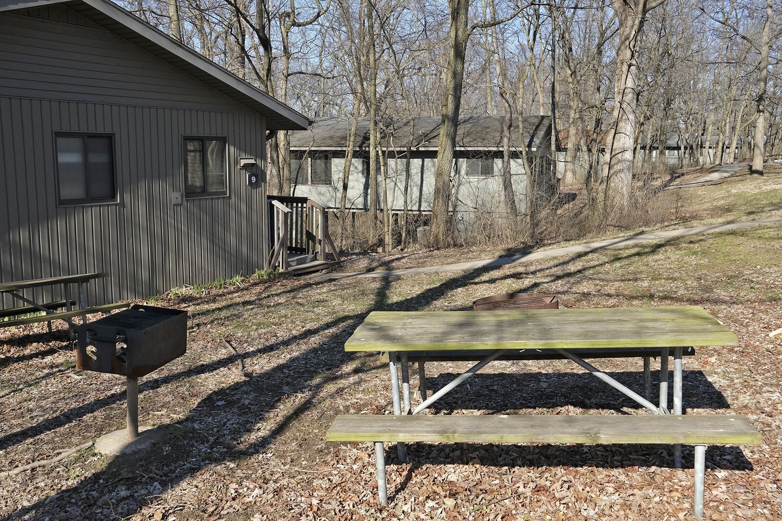 Buck Creek state park will receive improvements to 9 cabins, as a part of a state-wide state park capital improvement plan. Improvements include redone waterlines, new furniture and appliances and a new water booster station. Renovations will start this fall. Bill Lackey/Staff