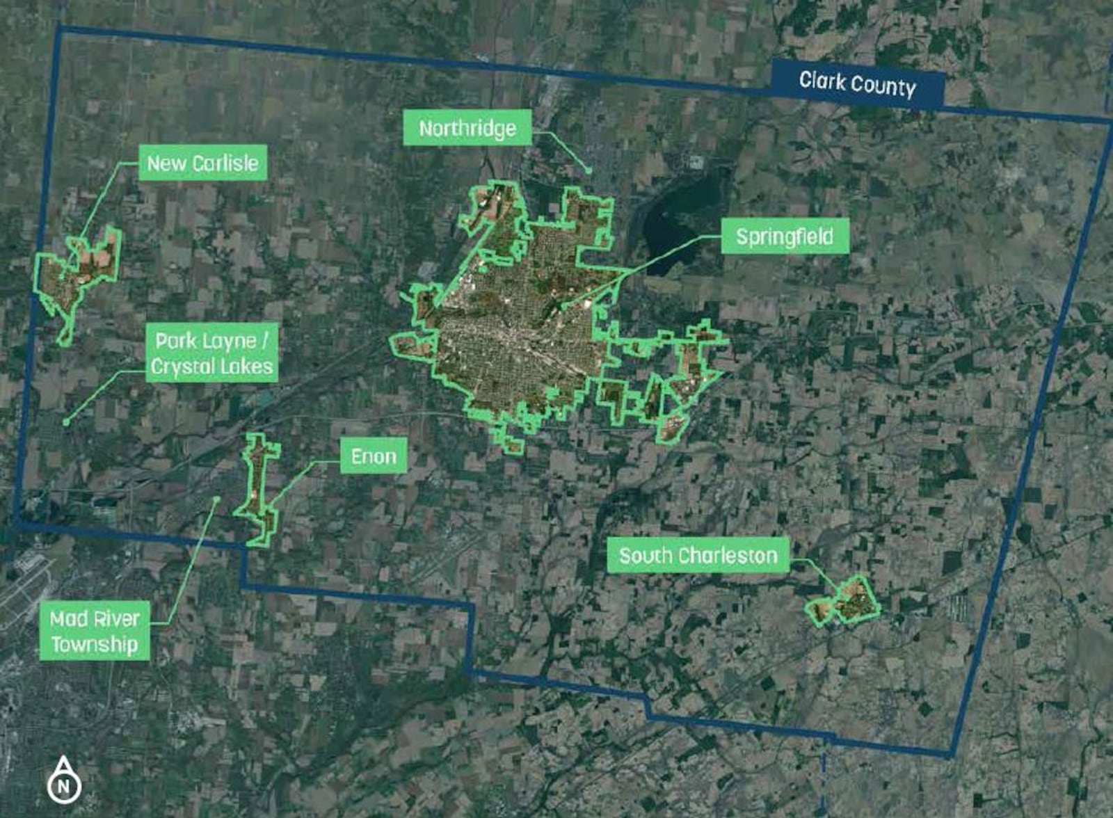 This map shows study areas for the Active Transportation Plan.