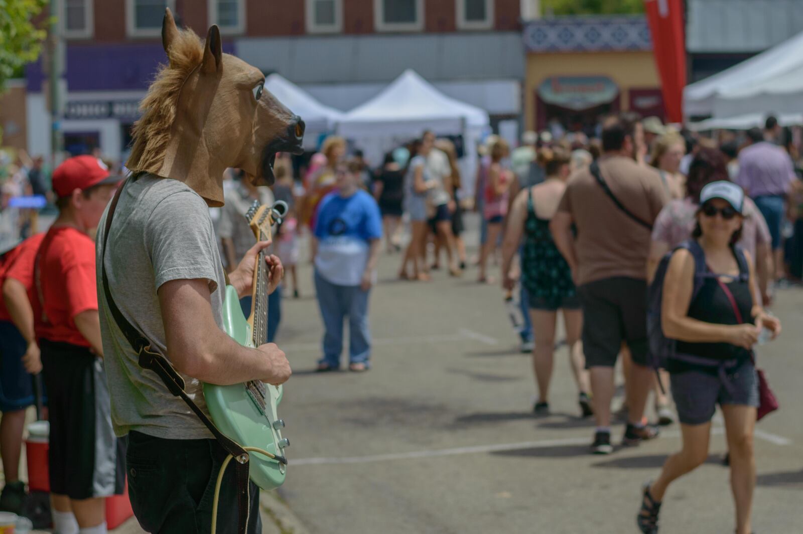 The Yellow Springs Street Fair was held Saturday, June 10 in downtown Yellow Springs. PHOTO / Tom Gilliam