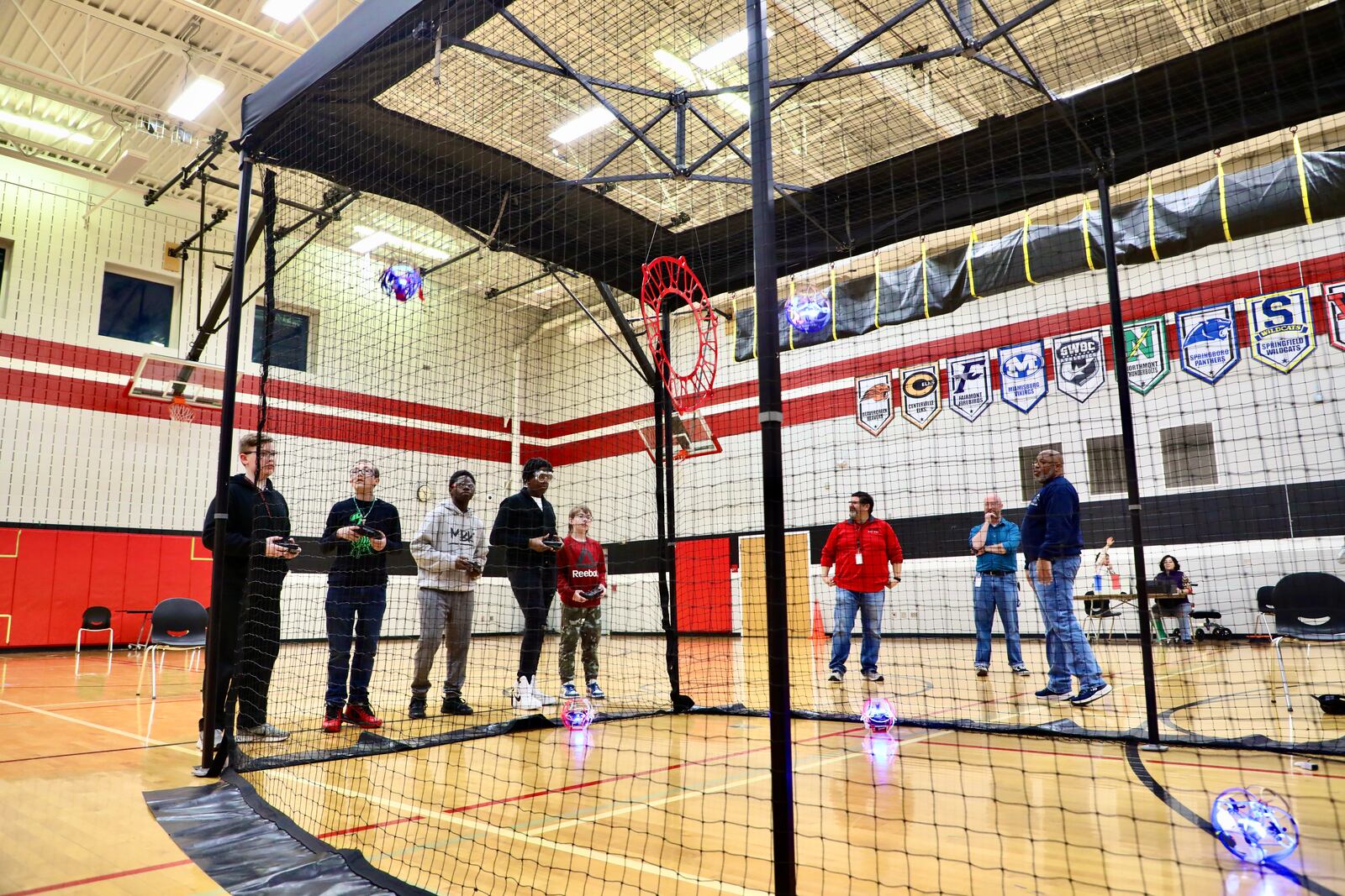 The Hayward Middle School Drone Soccer Team competed against the Global Impact STEM Academy Drone Soccer Team last week and won Ohio’s first ever drone soccer event. Contributed