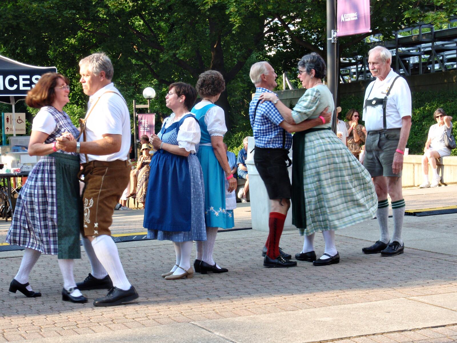 Dancers get into the spirit at a past year's Spass Nacht Austrian Festival, sponsored by the Kettering Sister Cities Association. CONTRIBUTED