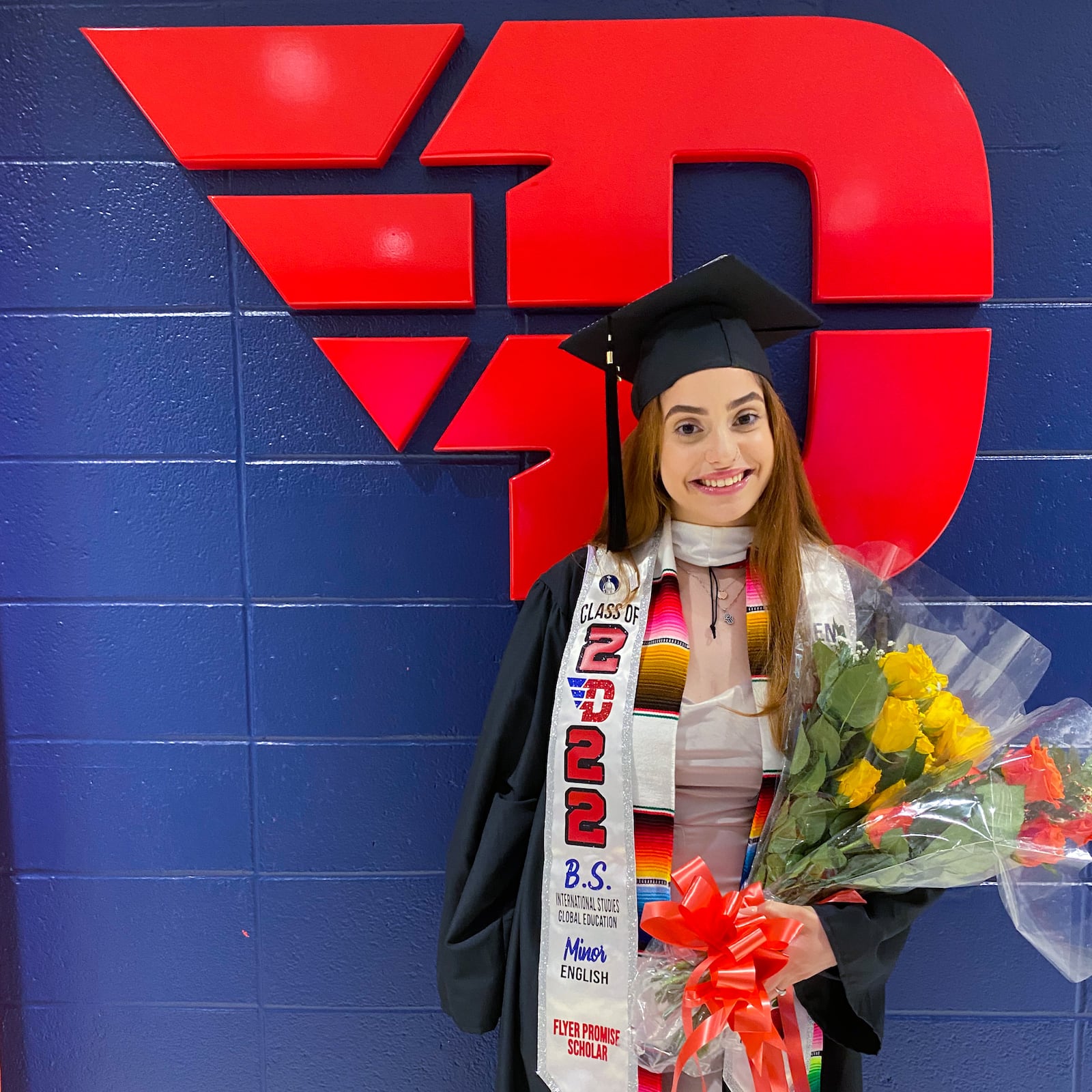 University of Dayton student Elena Ramos benefitted from the school's Flyer Promise program. UNIVERSITY OF DAYTON/CONTRIBUTED