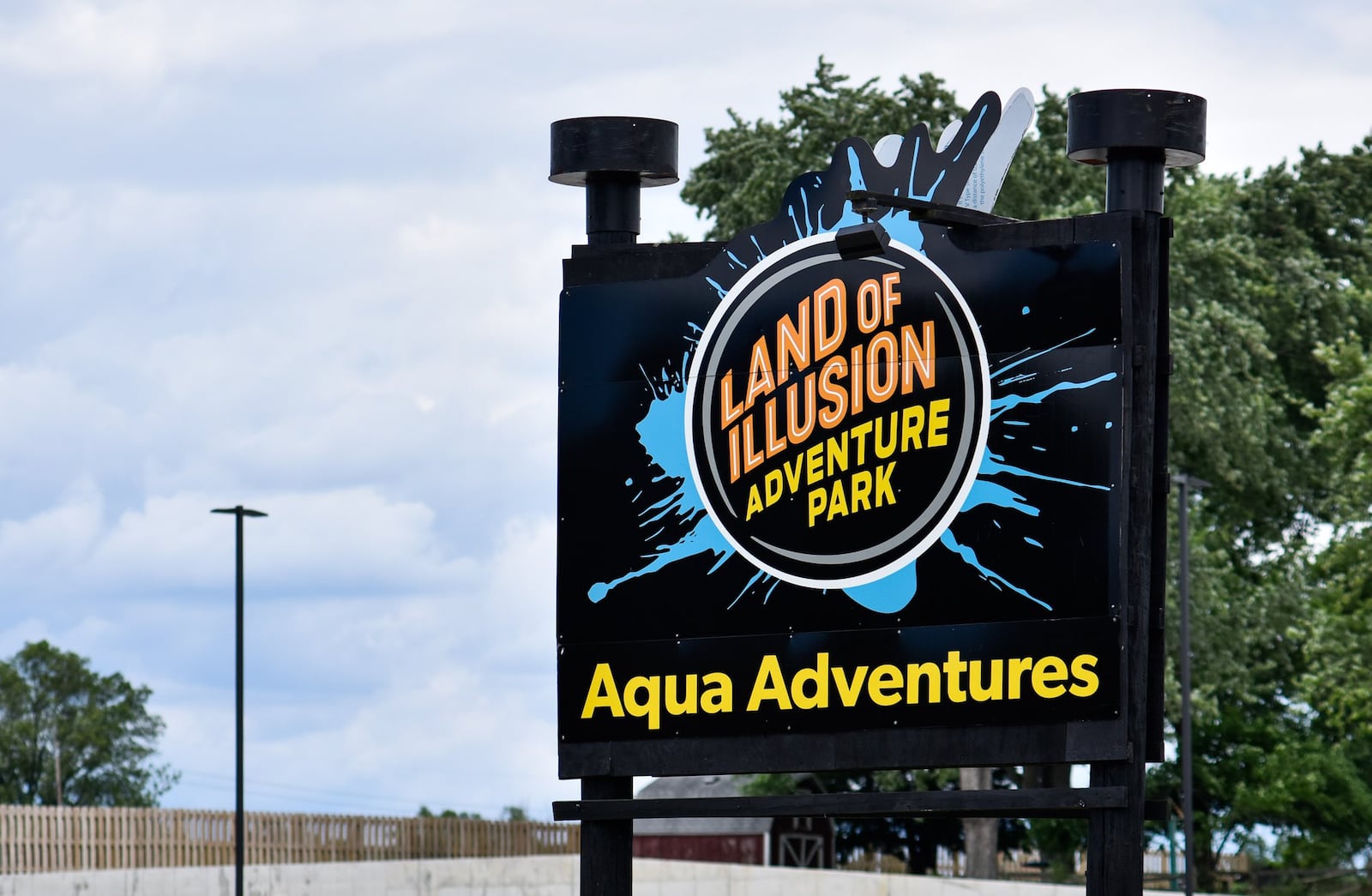 A 14-year-old Valley View sophomore suffered a possible spinal injury when she fell 20 to 25 feet off an inflatable last week at the Land of Illusion Aqua Adventures park. NICK GRAHAM / STAFF