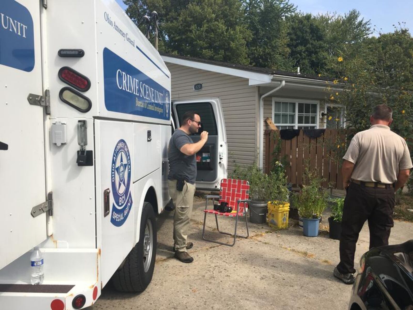 The Ohio Bureau of Criminal Investigation executed a search warrant at Zyrian Sky Atha-Arnett's apartment he shared with his father in Enon on Sept. 20.