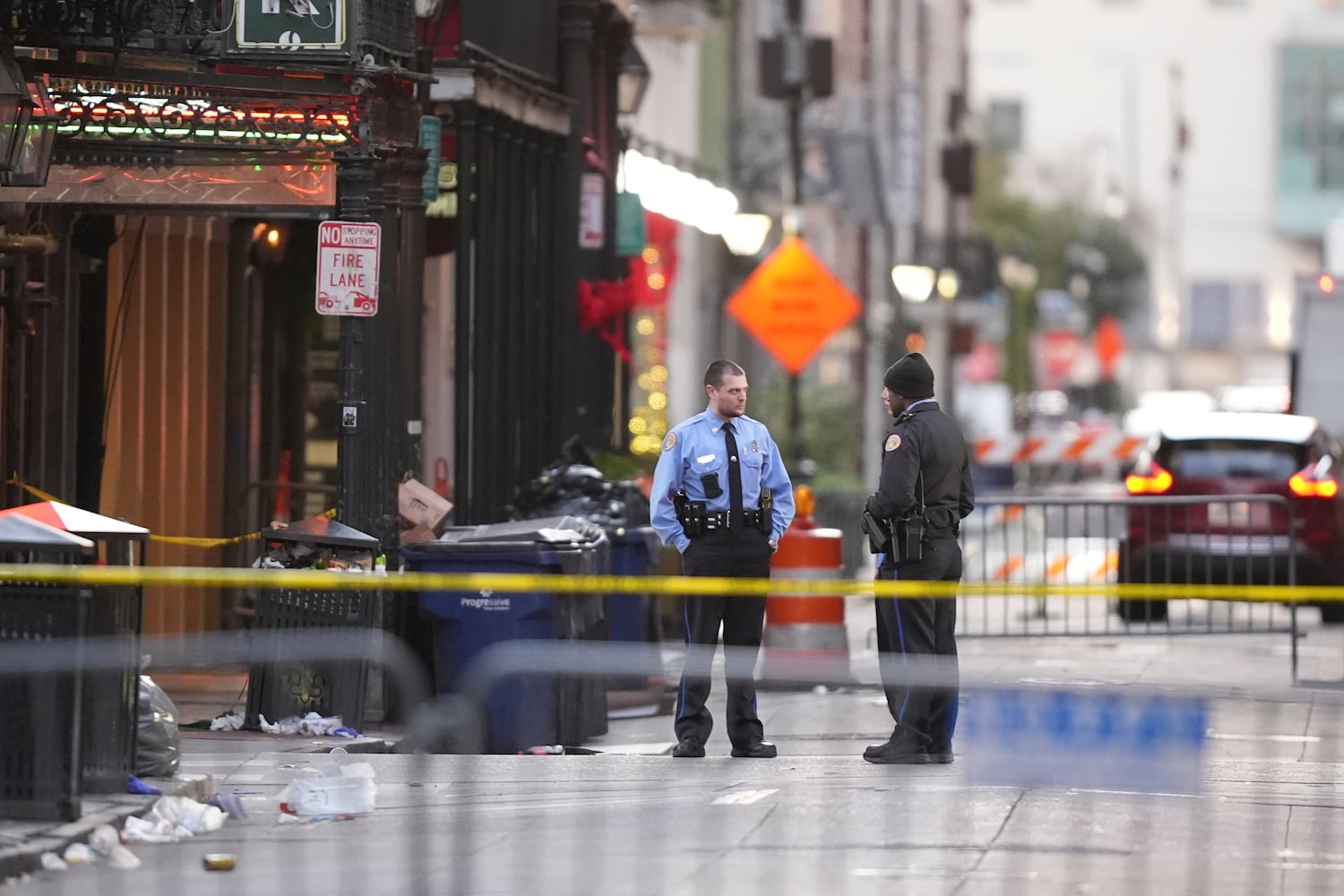 New Orleans Car Into Crowd