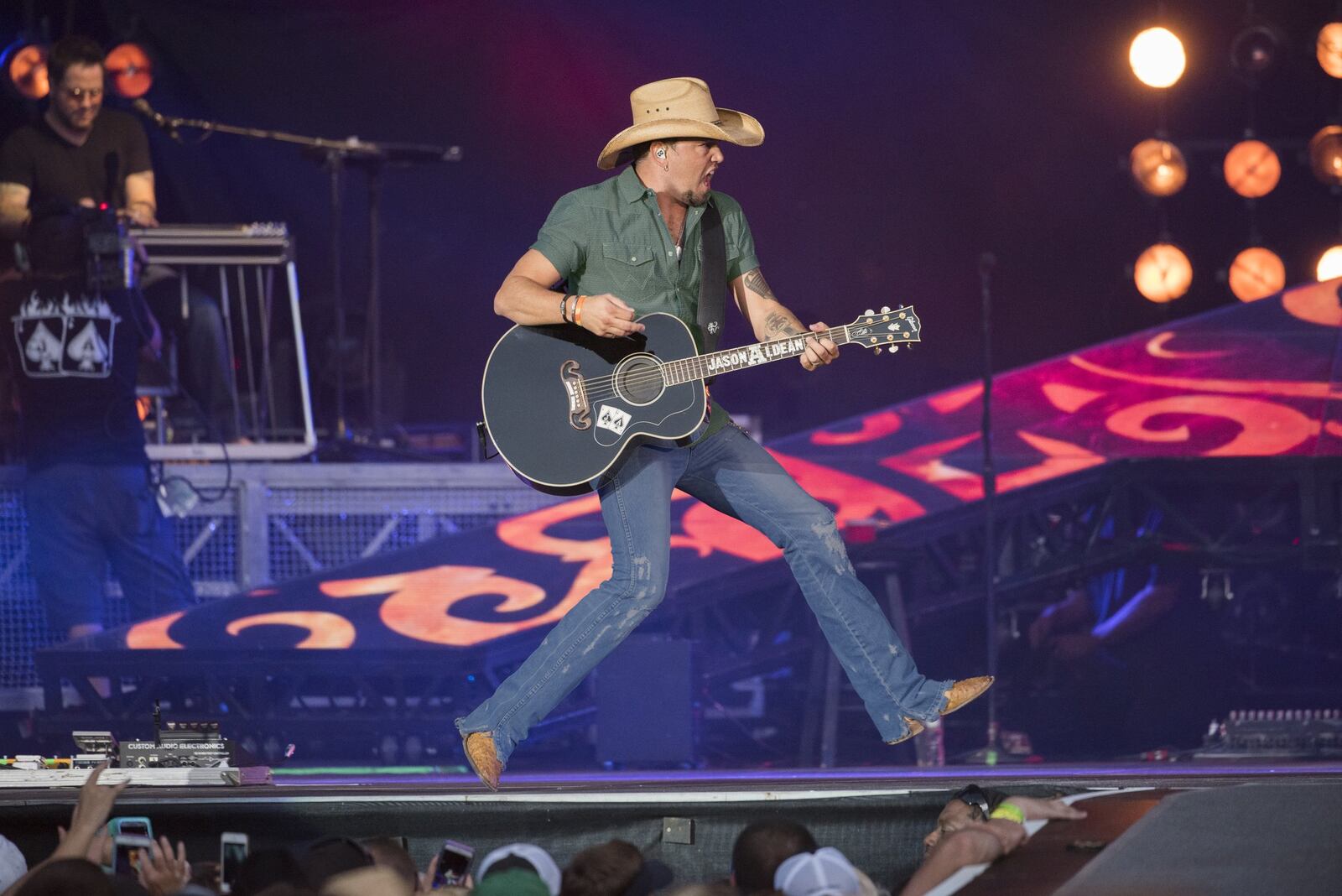 In this file photo, country singer Jason Aldean performs at Riverbend Music Center. CONTRIBUTED