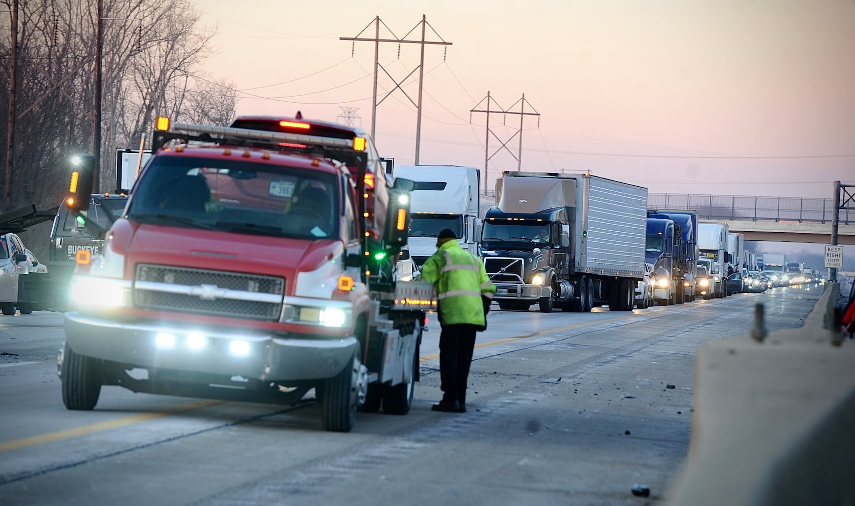 PHOTOS: I-70 shutdown after crash