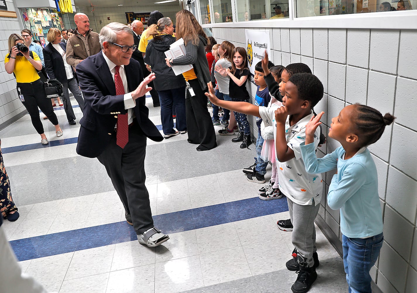 DeWine at Fulton SNS