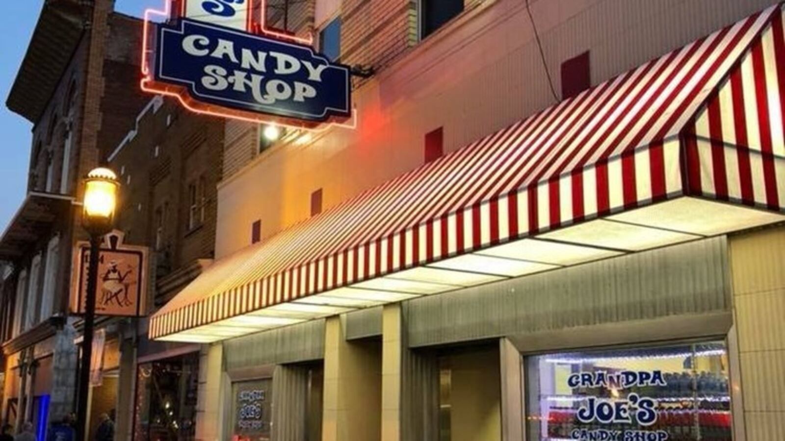 Grandpa Joe’s Candy Shop, at 1212 Central Ave. in Middletown, has a selection of fresh, homemade doughnuts alongside its candy, old-fashioned glass bottled sodas and ice cream. CONTRIBUTED