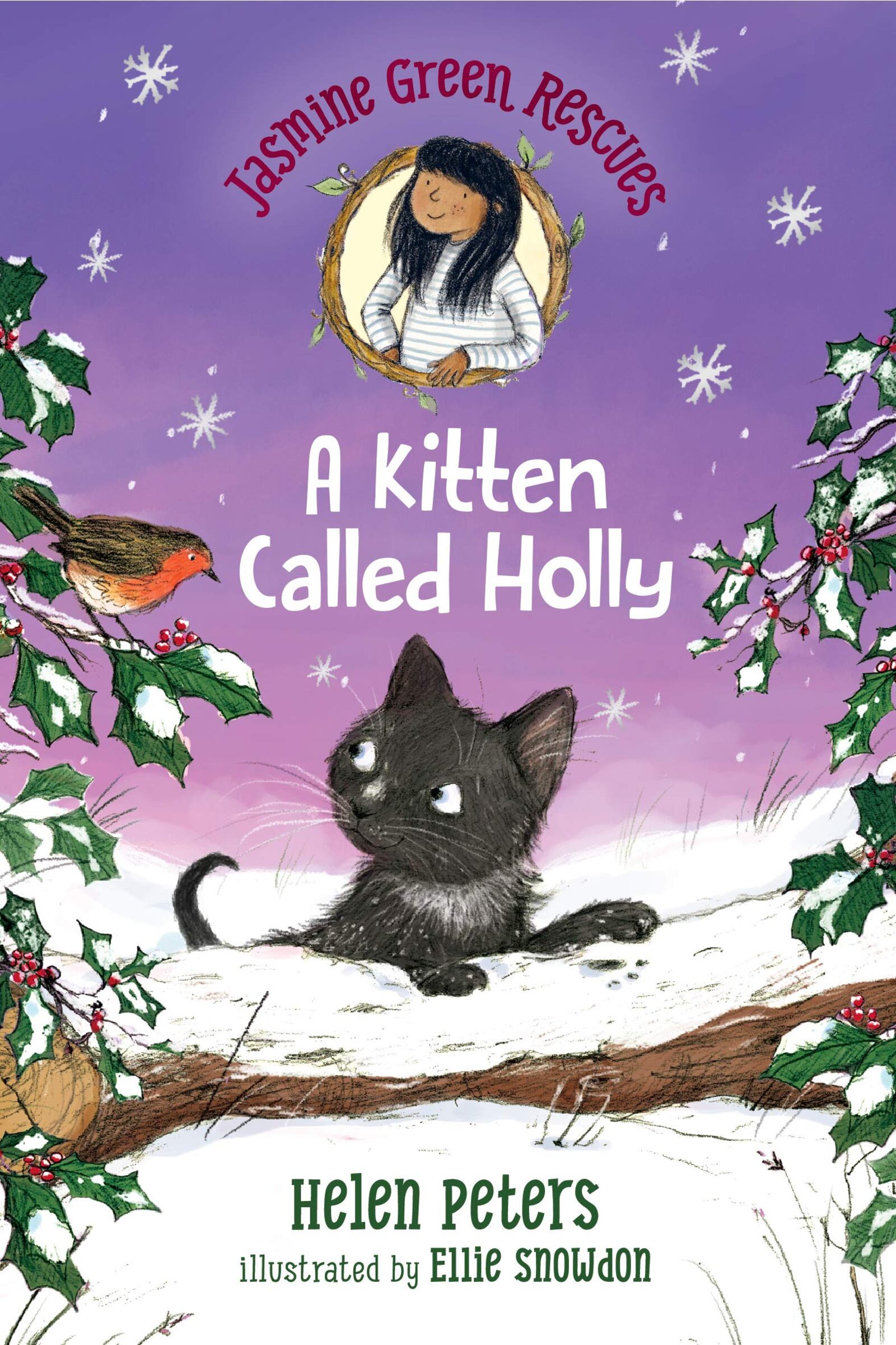 “Jasmine Green Rescues A Kitten Called Holly” by Helen Peters (Walker, 150 pages, $14.99, ages 7-9)