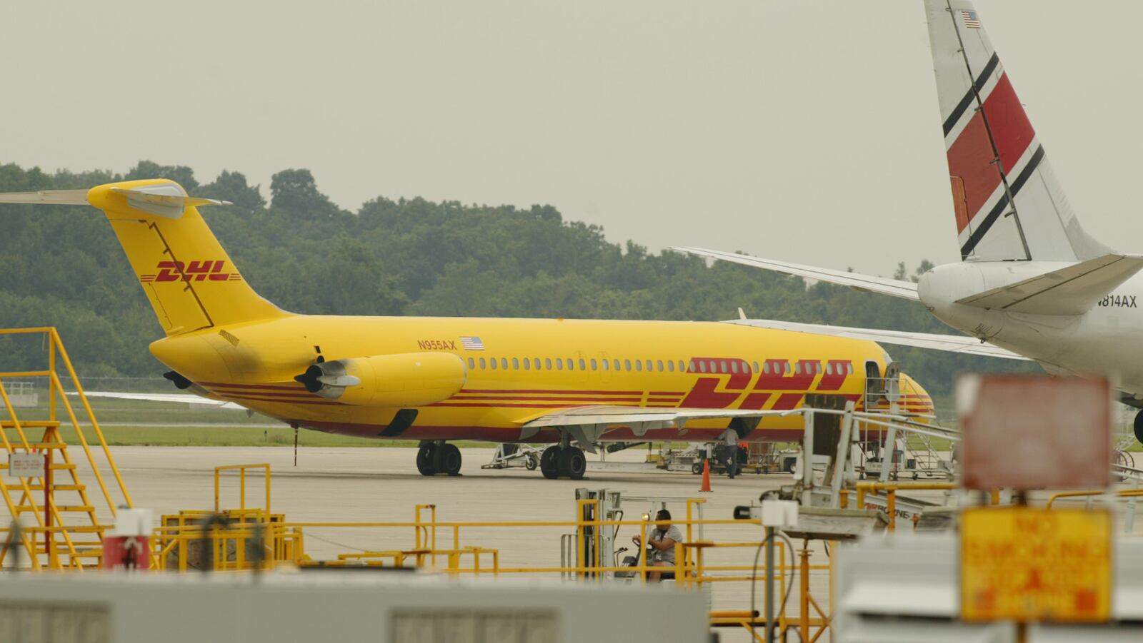 A DC-9 aircraft used by DHL.  Ty Greenlees/DDN