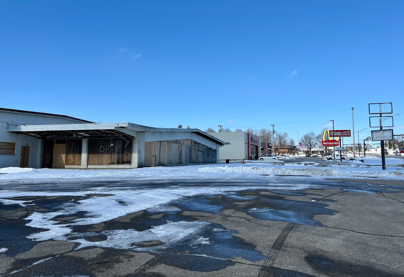 Clark County commissioners has passed a zoning request for ISF Express Inc. to rezone the 3.92-acres at 2135 S. Dayton-Lakeview Road on State Route 235 from a B-3 (general business) to B-4 (heavy business) for a trucking and motor freight station or terminal, light truck maintenance and potentially auto sales.