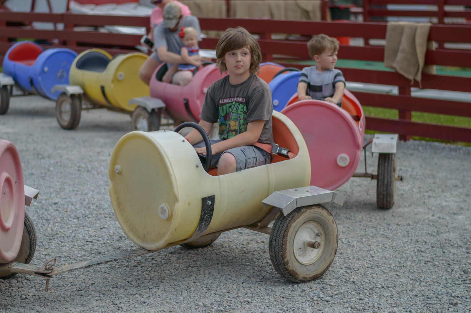 Patrons rang in the unofficial start of summer at one of Dayton's most popular destinations, Young's Jersey Dairy in Yellow Springs. (TOM GILLIAM)