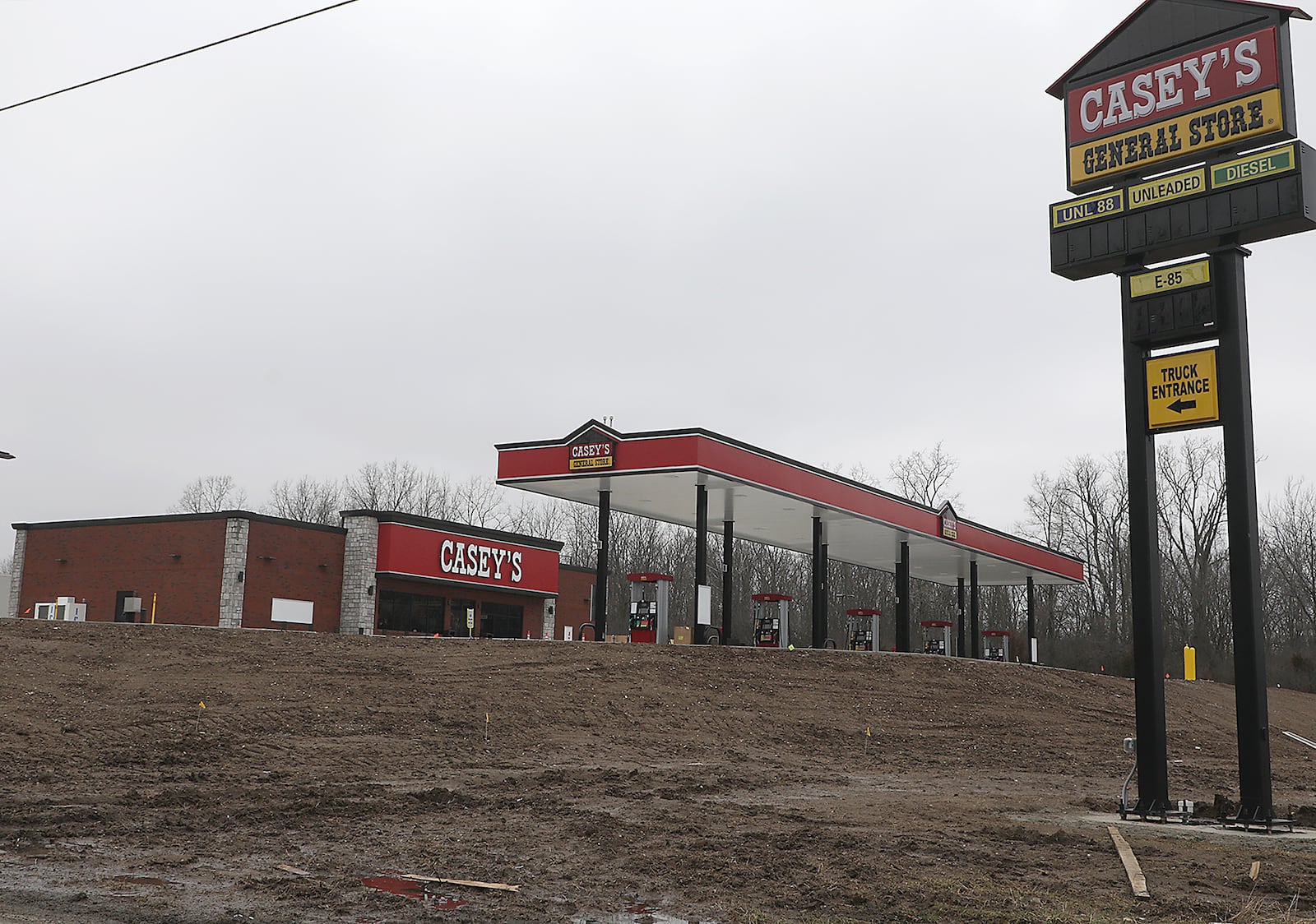 Casey's General Stores will be opening a location this Friday near New Carlisle. BILL LACKEY/STAFF