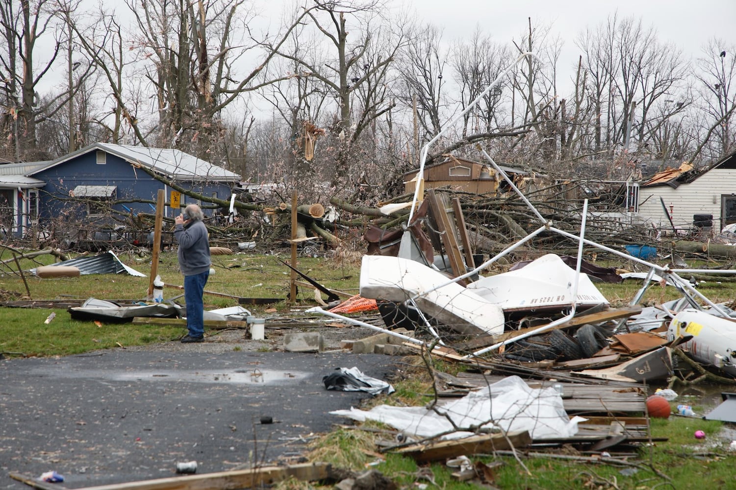 Tornado Damage in Midway