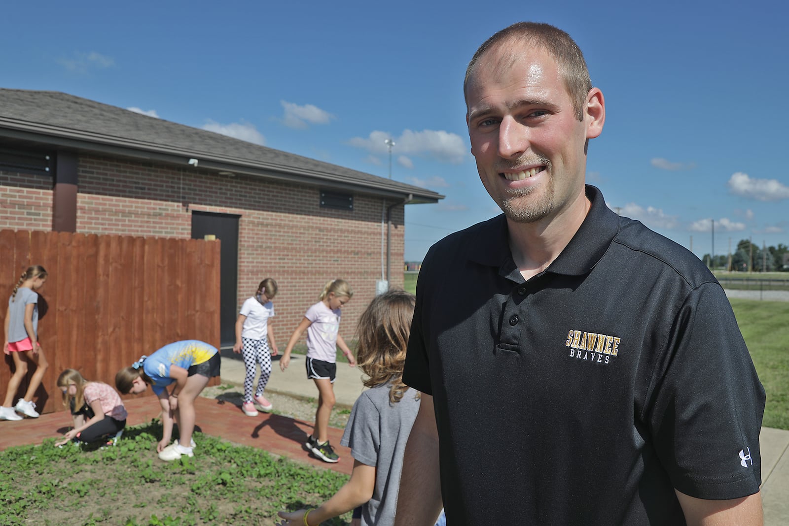 John Campbell, gifted coordinator at Clark-Shawnee Elementary. BILL LACKEY/STAFF