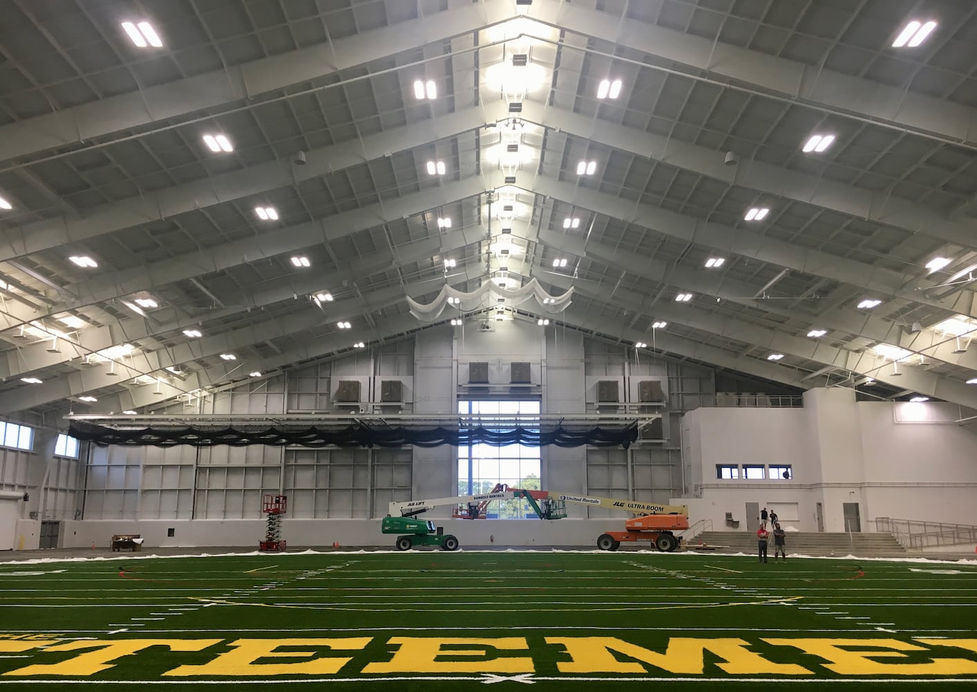 Photos: Wittenberg's indoor facility nears completion