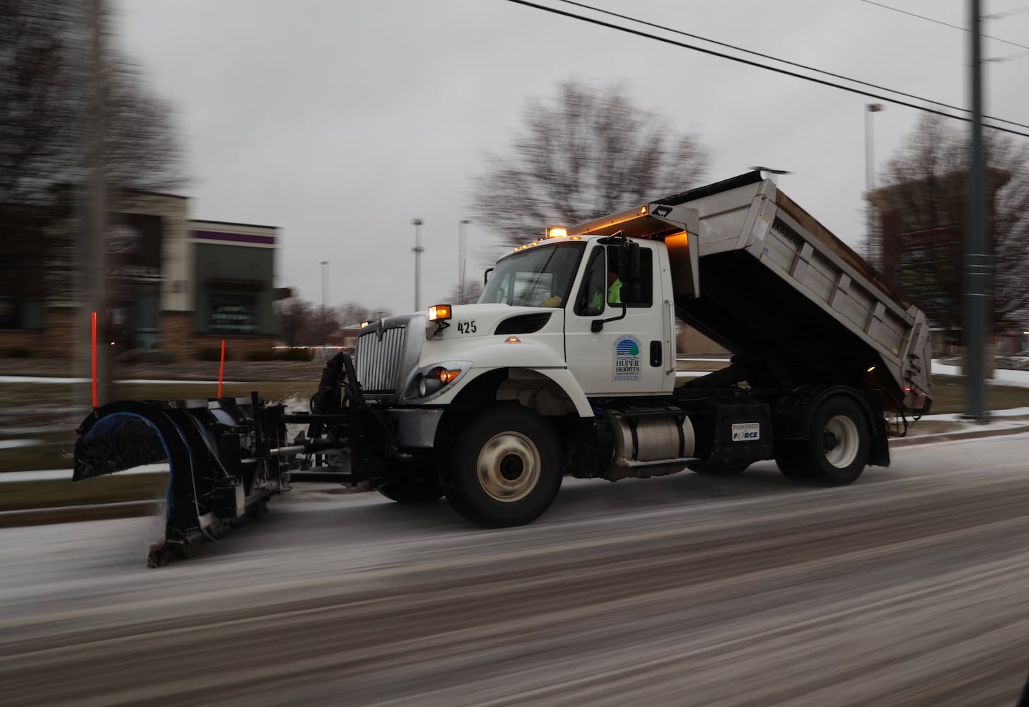 Winter weather strikes Miami Valley