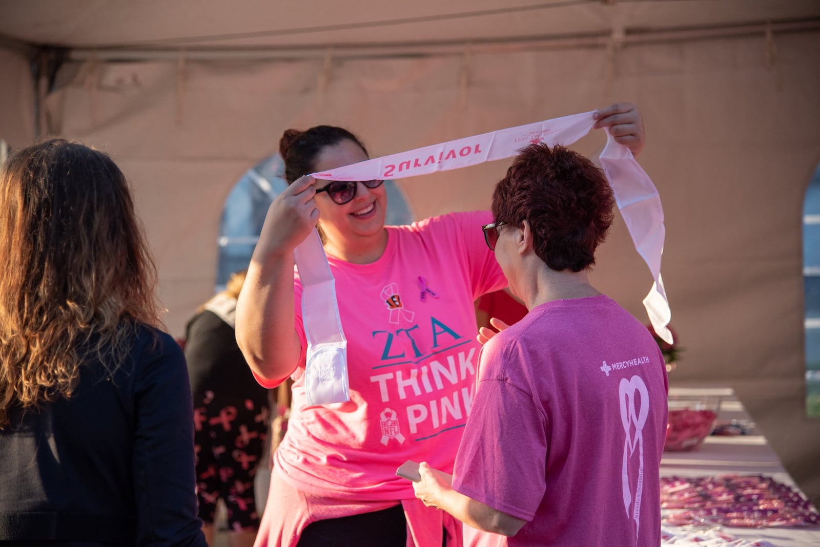 Scenes from the 2019 Making Strides Springfield Walk. Today’s walk will help support the fight against breast cancer. CONTRIBUTED