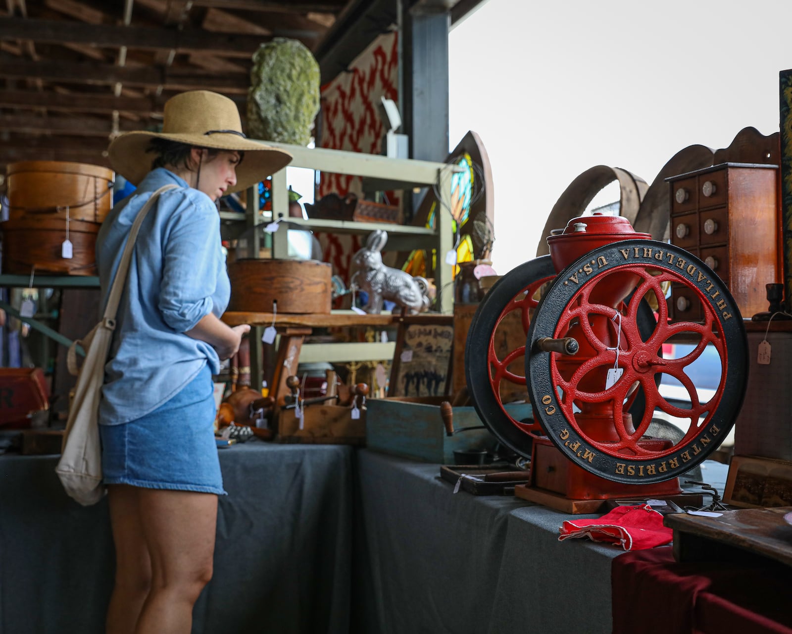 The Tri-State Antique Market opens in Lawrenceburg, Indiana for the season on May 7. CONTRIBUTED