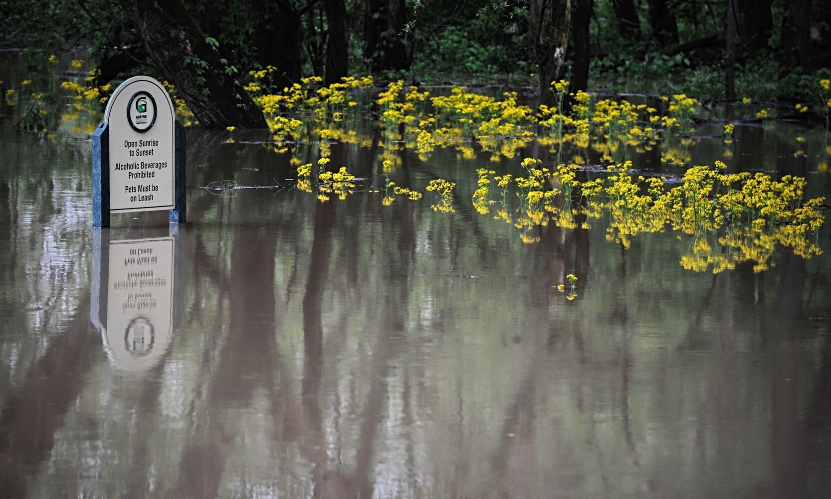 PHOTOS: Flooding blocks roads after 2 days of heavy rain