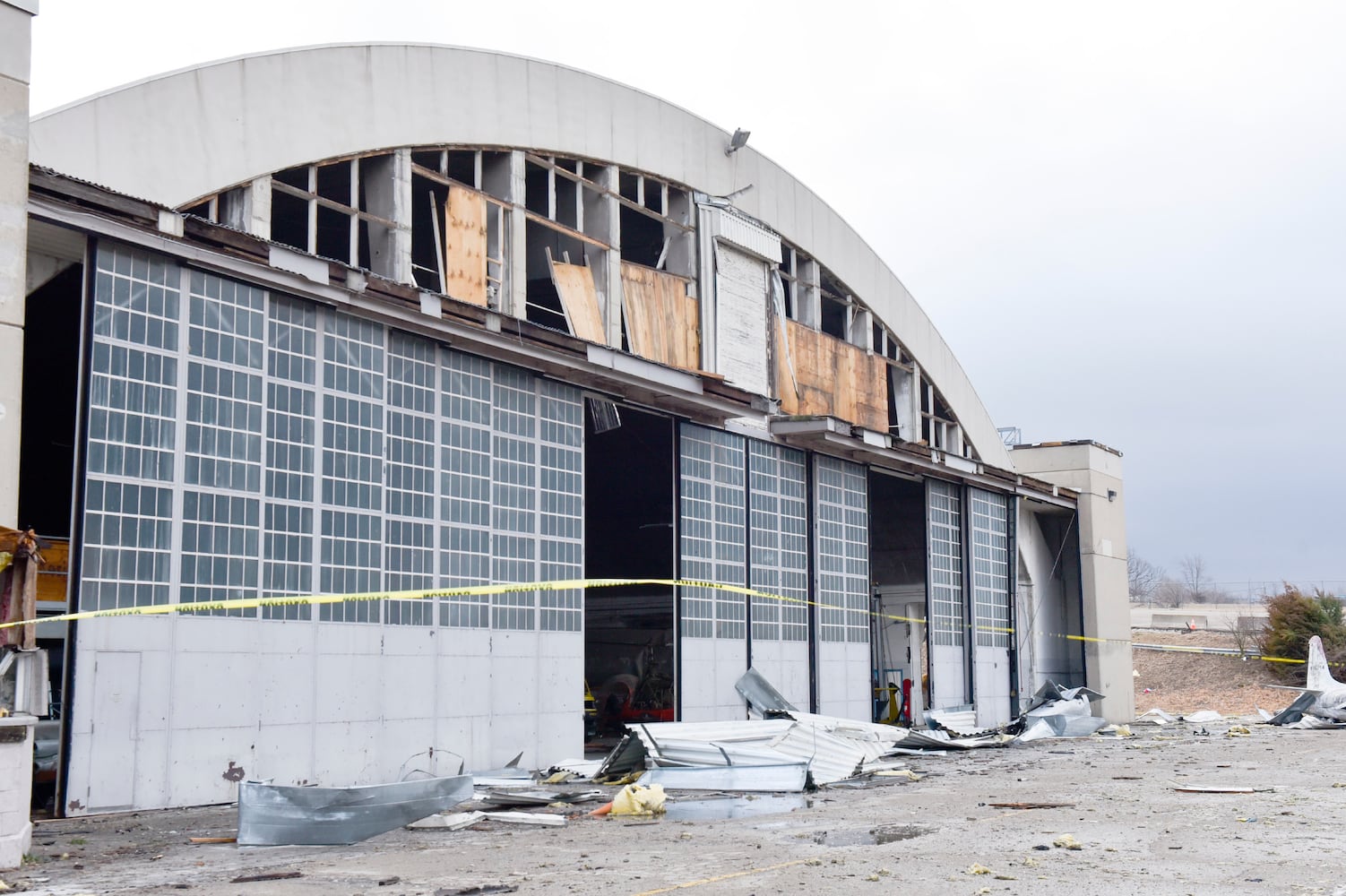 Wright-Patterson Air Force Base storm damage