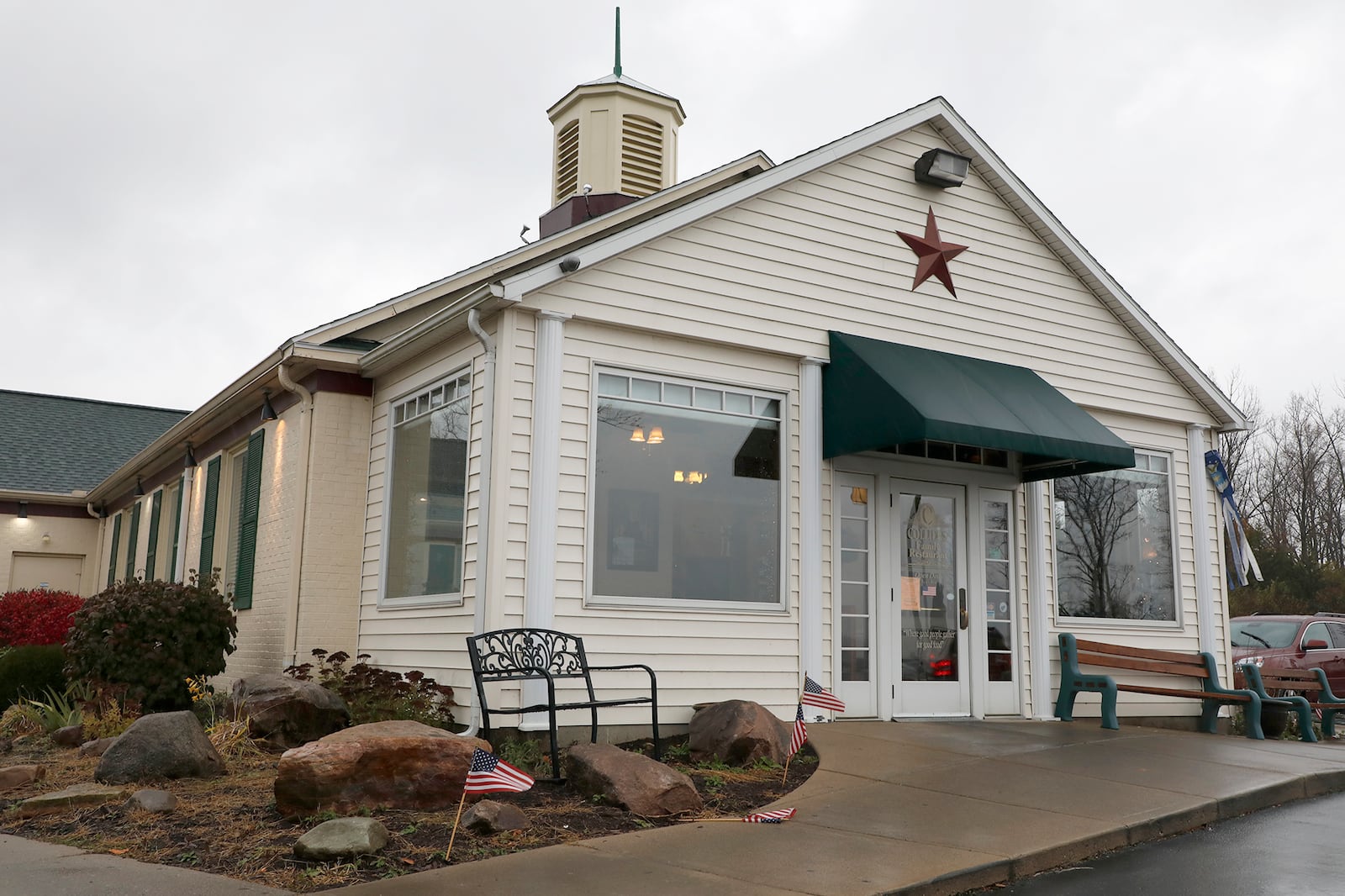 The exterior of Collier's Family Restaurant. Bill Lackey/Staff